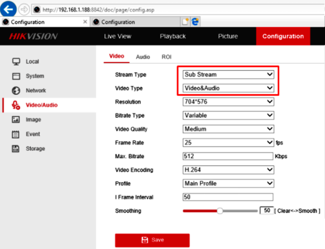 Chỉnh Sub Stream Luồng dữ liệu kiểu Video & Audio